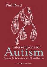 Interventions for Autism – Evidence for Educational and Clinical Practice