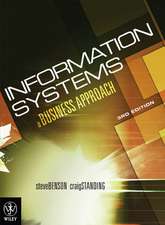 Information Systems – A Business Approach 3e + Wiley Desktop Edition SET