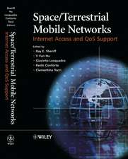 Space/Terrestrial Mobile Networks – Internet Access and QoS Support