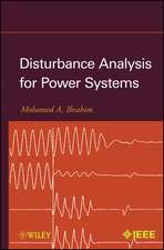 Disturbance Analysis for Power Systems