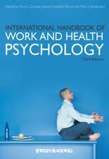 International Handbook of Work and Health Psychology 3e