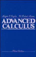 Taylor, A: Advanced Calculus