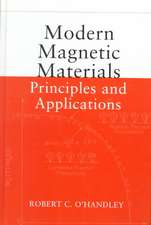 Modern Magnetic Materials – Principles and Applications