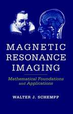 Magnetic Resonance Imaging – Mathematical Foundation and Applicatons