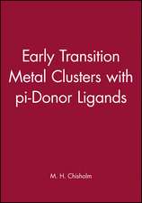 Early Transition Metal Clusters with Pi–Donor Ligands