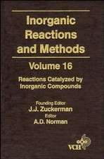 Inorganic Reactions and Methods V16 – Reactions Catalyzed by Inorganic Compunds