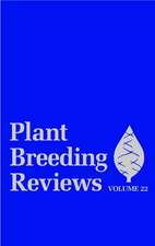 Plant Breeding Reviews, V. 22