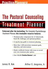 The Pastoral Counseling Treatment Planner