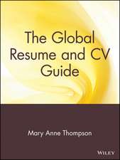 The Global Resume & CV Guide – From the Experts in Executive Research & Recruiting