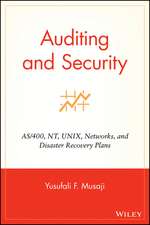 Auditing & Security – AS/400, NT, Unix, Networks & Disaster Recovery Plans