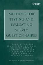Evaluating Survey Questionnaires