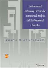 Environmental Laboratory Exercises for Instrumental Analysis and Environmental Chemistry +CD