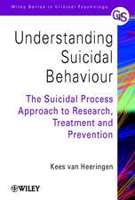 Understanding Suicidal Behaviour