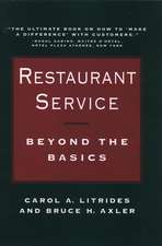 Restaurant Service – Beyond the Basics