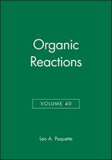 Organic Reactions V40