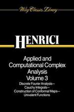 Applied and Computational Complex Analysis, Volume 3