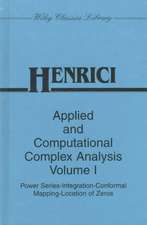 Applied and Computational Complex Analysis, Volume 1