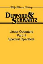 Linear Operators, Spectral Operators