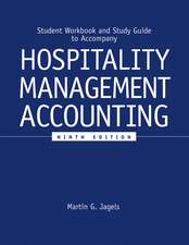 Student Workbook and Study Guide to Accompany Hospitality Management Accounting 9e