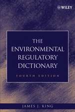 Environmental Dictionary 4e