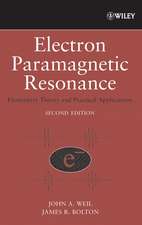 Electron Paramagnetic Resonance – Elementary Theory and Practical Applications 2e