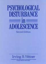 Psychological Disturbance in Adolescence, 2nd Edit