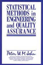 Statistial Methods Engineer Qual Assur