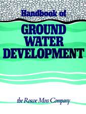 Handbook of Ground Water Development