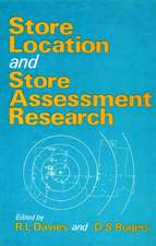 Store Location & Store Assessment Research