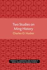 Two Studies on Ming History