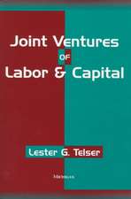 Joint Ventures of Labor and Capital