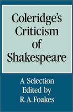 Coleridge's Criticism of Shakespeare