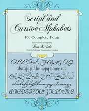 Solo, D: Script and Cursive Alphabets