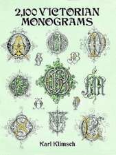 2,100 Victorian Monograms