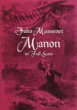 Manon in Full Score