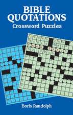 Bible Quotations Crossword Puzzles