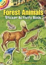 Forest Animals Sticker Activity Book [With Stickers]