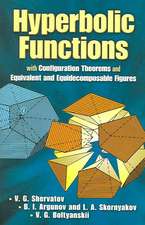 Hyperbolic Functions