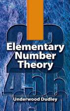 Dudley, U: Elementary Number Theory