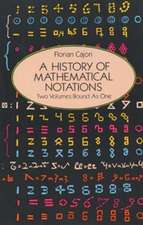 A History of Mathematical Notations