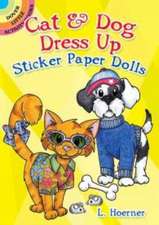 Cat & Dog Dress Up Sticker Paper Dolls