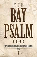 The Bay Psalm Book