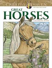 Green, J: Creative Haven Great Horses Coloring Book