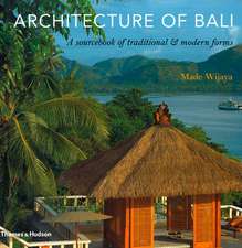 Wijaya, M: Architecture of Bali