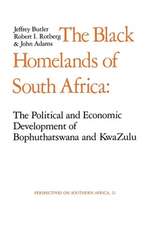 Black Homeland S Africa