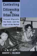 Contesting Citizenship in Urban China – Peasant Migrants, the State, & the Logic of the Market (Paper)