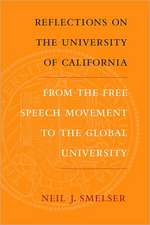 Reflections on the University of California – From the Free Speech Movement to the Global University