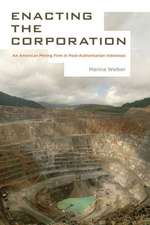 Enacting the Corporation – An American Mining Firm in Post–Authoritarian Indonesia