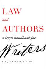 Law and Authors – A Legal Handbook for Writers