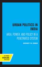 Urban Politics in India – Area, Power, and Policy in a Penetrated System